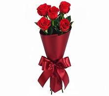 Букет 5 Красных роз Эдлесс Лав в Какашуре