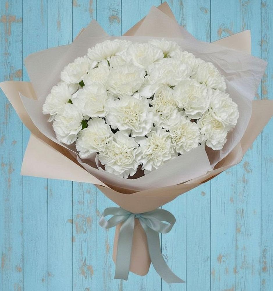 Букет цветов из: Гвоздики в Какашуре