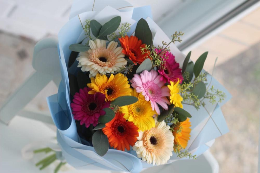 Букет цветов из: Герберы в Какашуре