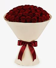 Букет 101 Бордовая роза Блэк Бакарра в Какашуре