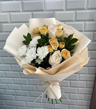 Букет цветов из:  Розы и Хризантемы в Какашуре