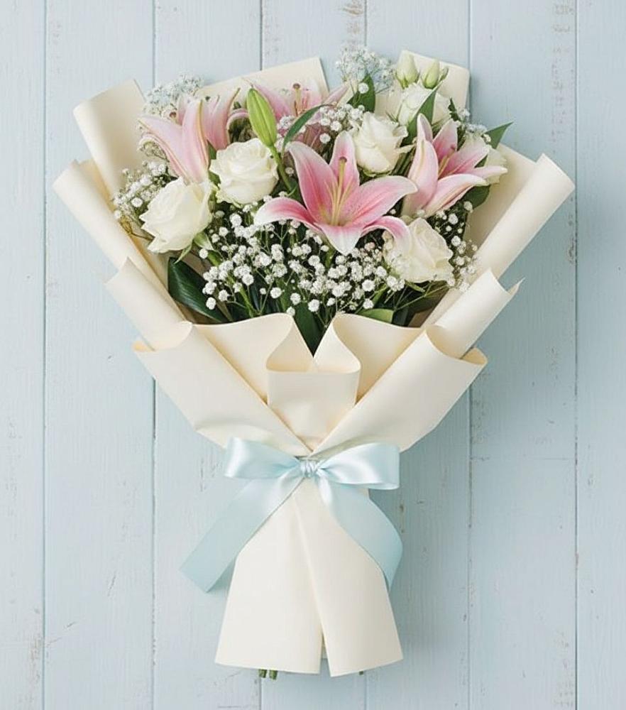 Букет цветов из: Лилии в Какашуре